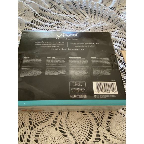 Vivo by Villeroy and Boch Group Square Baking Dish with Handles NIB - Picture 3 of 5